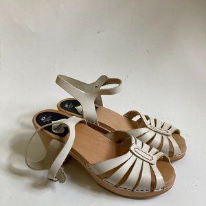 Swedish Hasbeens for H&M Heeled Sandal Clogs